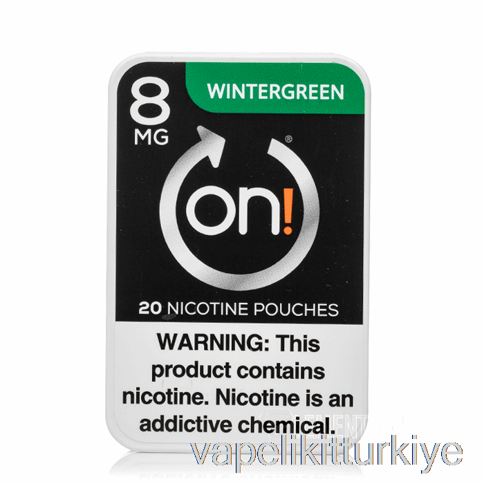 Vape Elektronik Sigara Açık! Nikotin Torbaları - Kış Yeşili 8mg